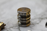 FIDGET SLIDER - Stainless Steel and Brass Mix