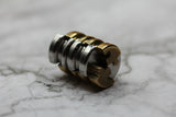 FIDGET SLIDER - Stainless Steel and Brass Mix