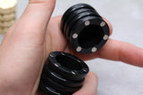 HELIX FIDGET CAPSULE - BLACK ANODISED