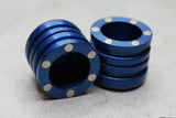 HELIX FIDGET CAPSULE - BLUE ANODISED