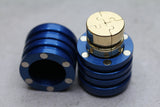 HELIX FIDGET CAPSULE - BLUE ANODISED