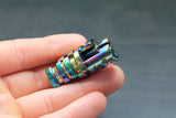FIDGET SLIDER - Rainbow Stainless Steel